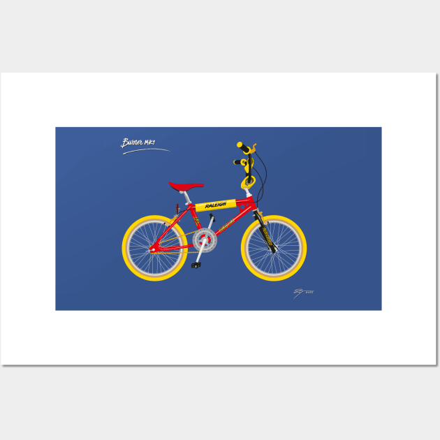 Raleigh Burner Mk 1 Wall Art by Tunstall